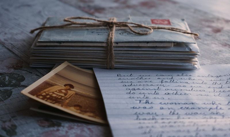 Letter to loved one